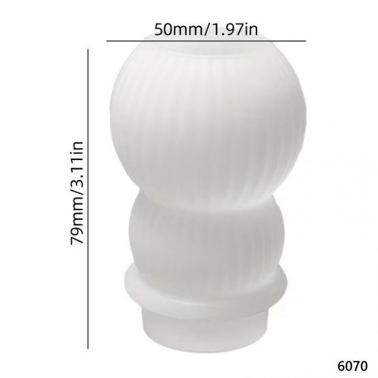 YY6070 Kardan Adam Mum Mumluk Silikon Kalıp